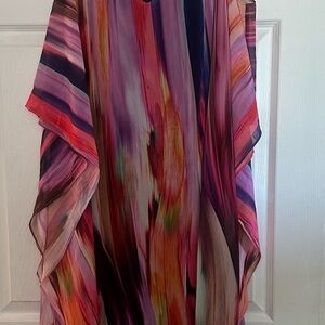 Vibrant Multicolor Kaftan Dress